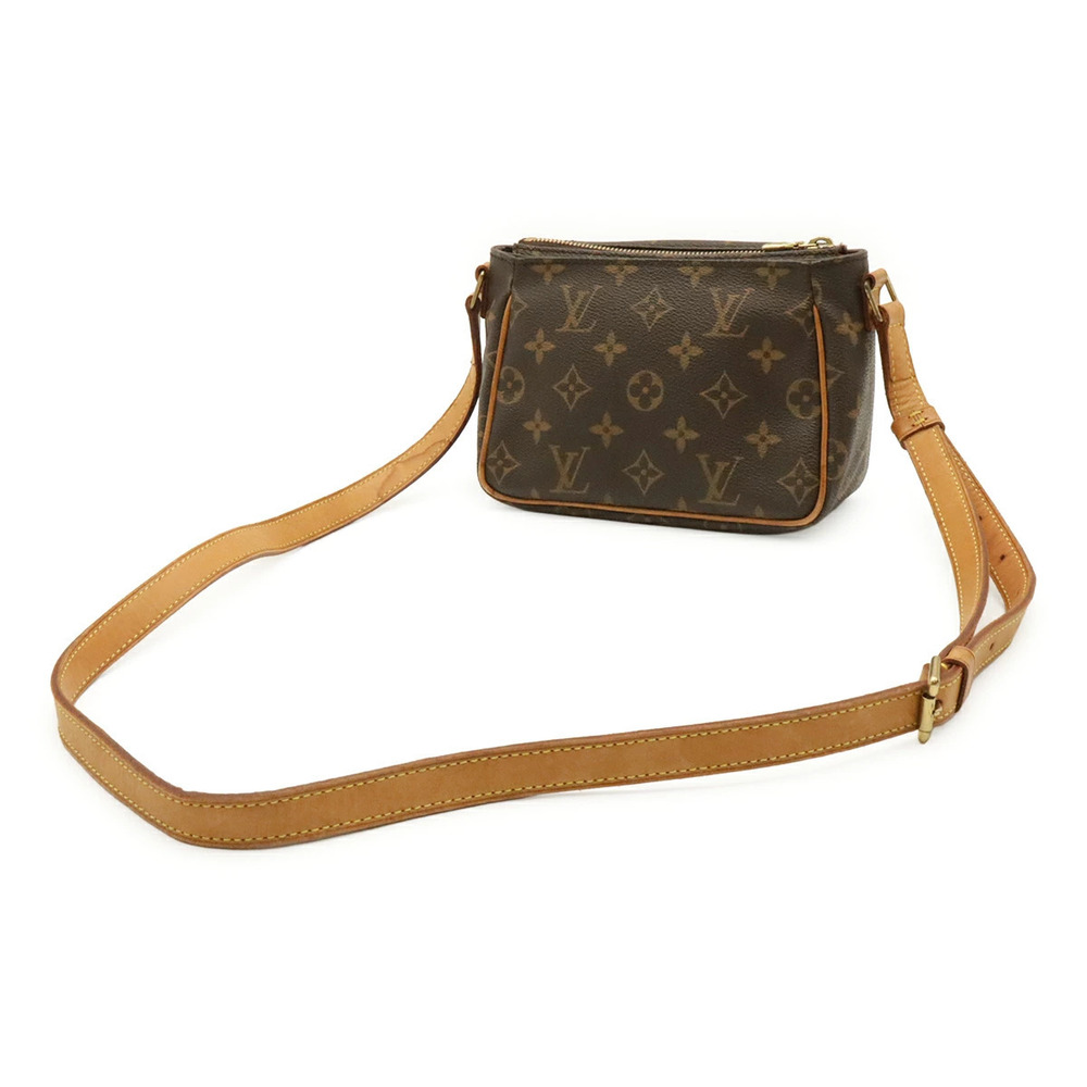 Louis Vuitton Crossbody Bag Monogram Vivacite Shoulder Brown